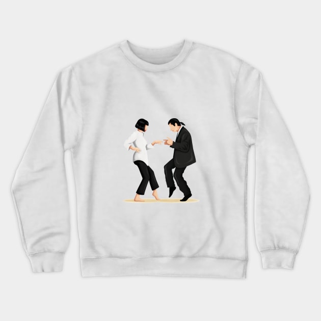 Pulp Fiction Crewneck Sweatshirt by Nour Tohme